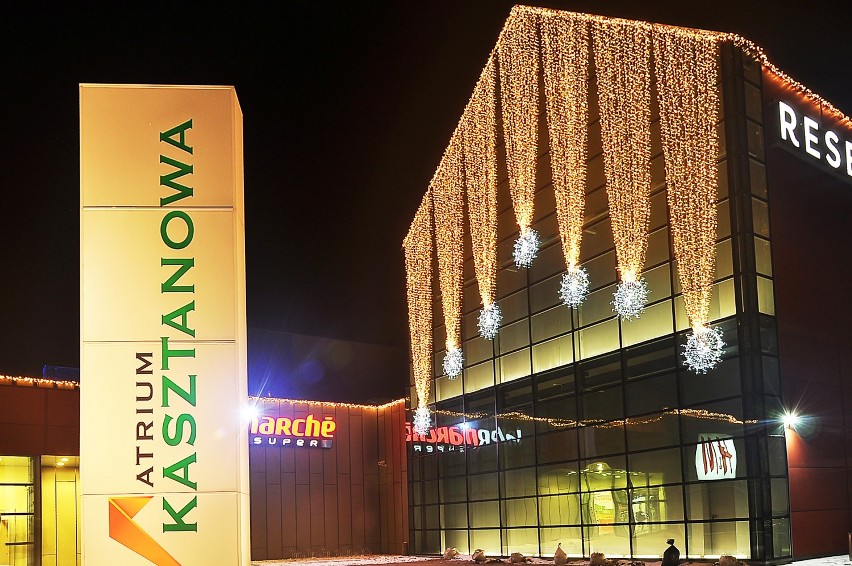Galeria Atrium Kasztanowa w Pile - najpiękniej oświetlona...