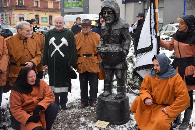 Odsłonięcie figury Gwarka w Tarnowskich Górach