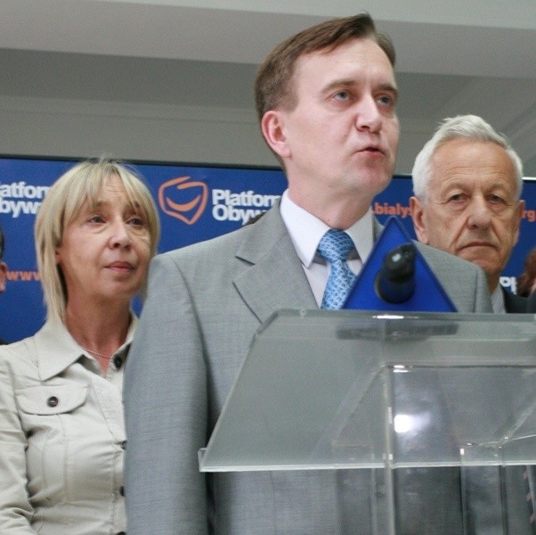 Święczkowska, Tyszkiewicz i Marczuk - to oni mają zdobyć głosy dla PO na Podlasiu.