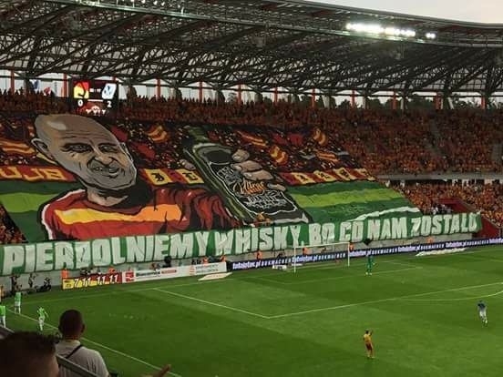 Ekstraklasa. Niecodzienna oprawa kibiców Jagiellonii. Znajdź...