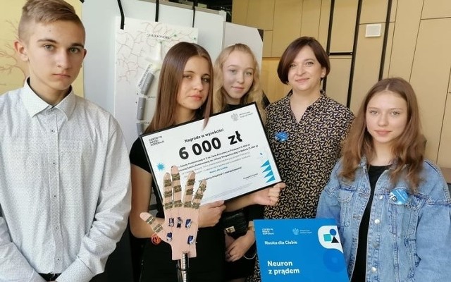 Uczniowie z Babina otrzymali nagrodę w wysokości sześciu tysięcy złotych.