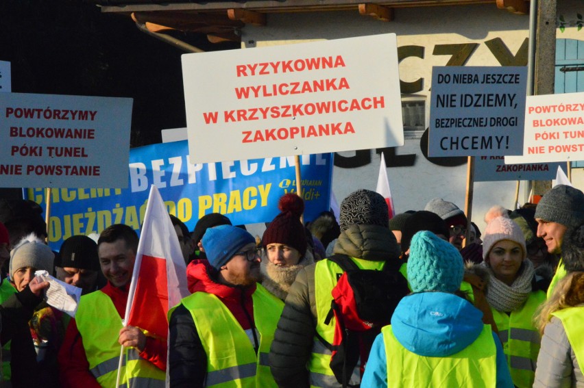 Na początku 2020 roku mieszkańcy Krzyszkowic wyszli na...