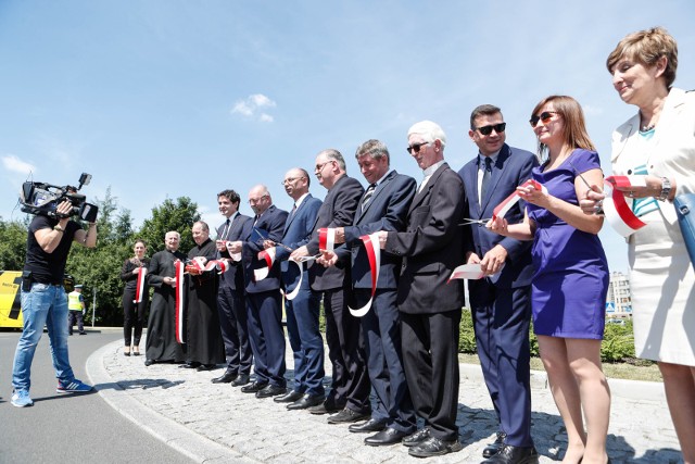 Nowa droga zacznie się przy rondzie im. Rodziny Ulmów, które kilka dni temu uroczyście otwarto.