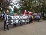 Protest Młodzieży Wszechpolskiej przeciw uchodźcom w Gdańsku [ZDJĘCIA, WIDEO]