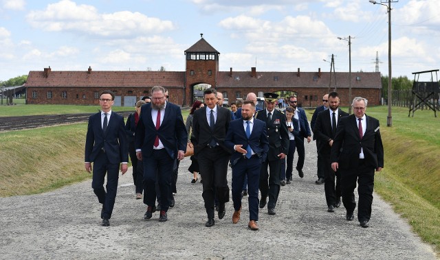 Prezydent Słowenii Borut Pahor odwiedził dzisiaj (21 maja) Muzeum Auschwitz