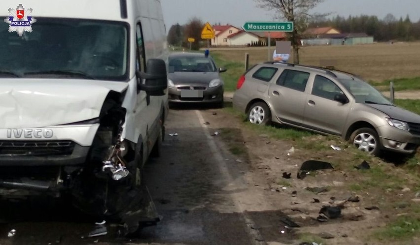 Wola Obszańska. Nie ustąpił pierwszeństwa i stracił prawo jazdy