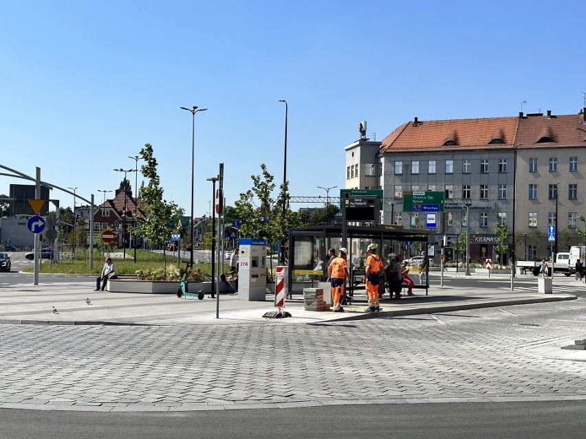 Plac Piastów w Gliwicach został wyremontowany.