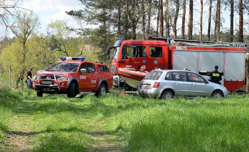 Na miejscu zdarzenia pracowali strażacy, policja i...