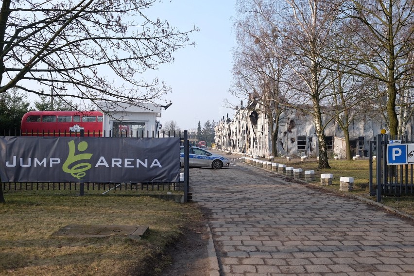 Wielki pożar na Grunwaldzie. Spłonęła Jump Arena