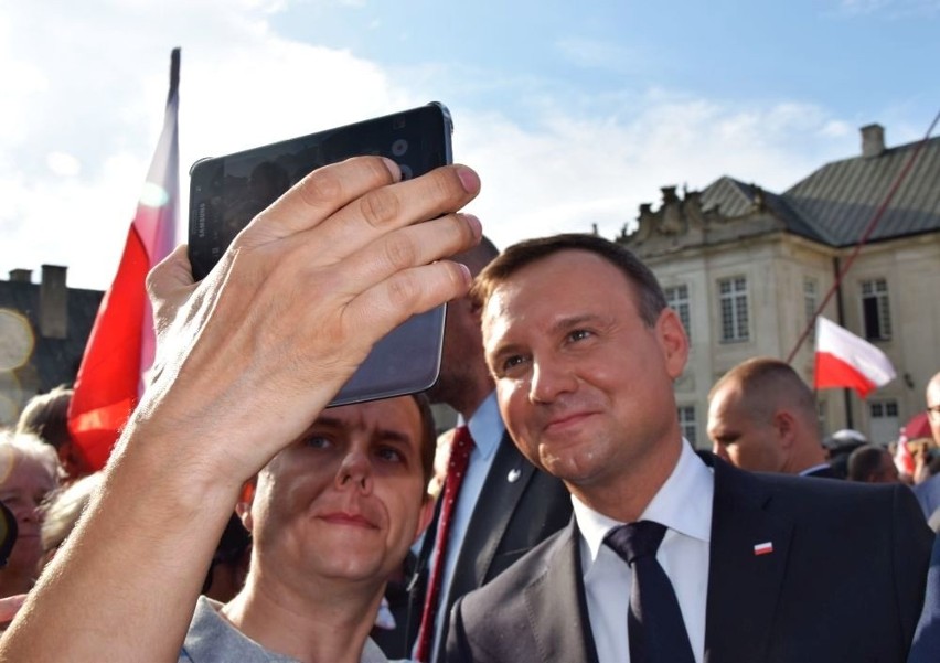 Prezydent Andrzej Duda w Radzyniu Podlaskim