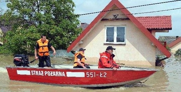 Powódź na Podkarpaciu w gminie Gorzyce wsie Trześna, Sokolniki, Furmany, Zalesie Gorzyckim