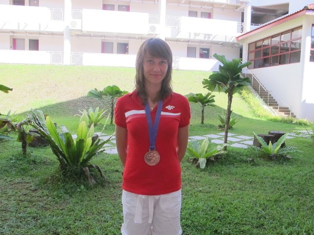 Medal Młodzieżowych Igrzysk Olimpijskich jest dla Anety Rydz najcenniejszą pamiątką z Singapuru