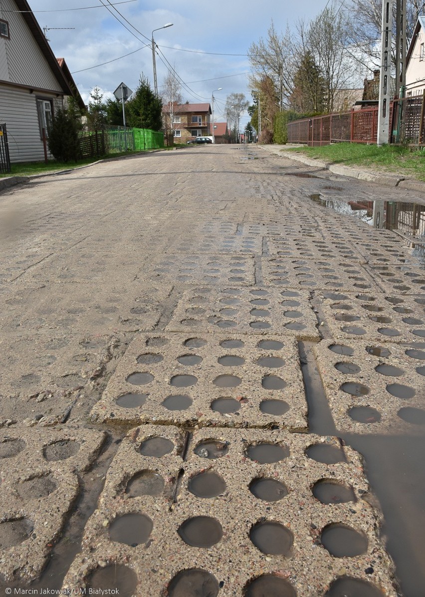 Kolejne drogi osiedlowe w Białymstoku zostaną przebudowane