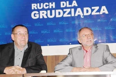 Andrzej Wiśniewski (z lewej) i Eugeniusz Piasecki