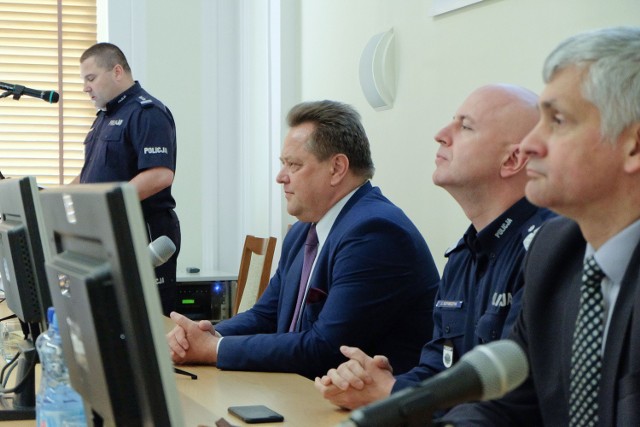 Prezentacja założeń mapy zagrożeń bezpieczeństwa odbyła się w czwartek w Komendzie Wojewódzkiej Policji w Białymstoku.