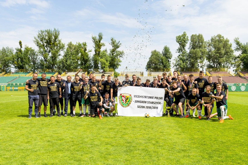 Centralna Liga Juniorów U-18: Młodzi piłkarze Śląska Wrocław wicemistrzami Polski