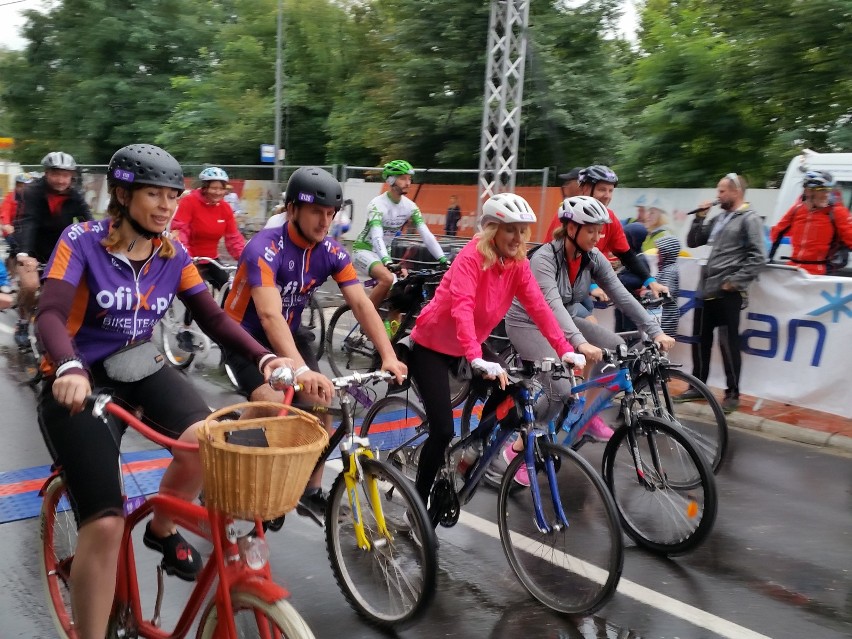 Tak wyglądał wyścig Skoda Bike Challenge 2017. Również wtedy...