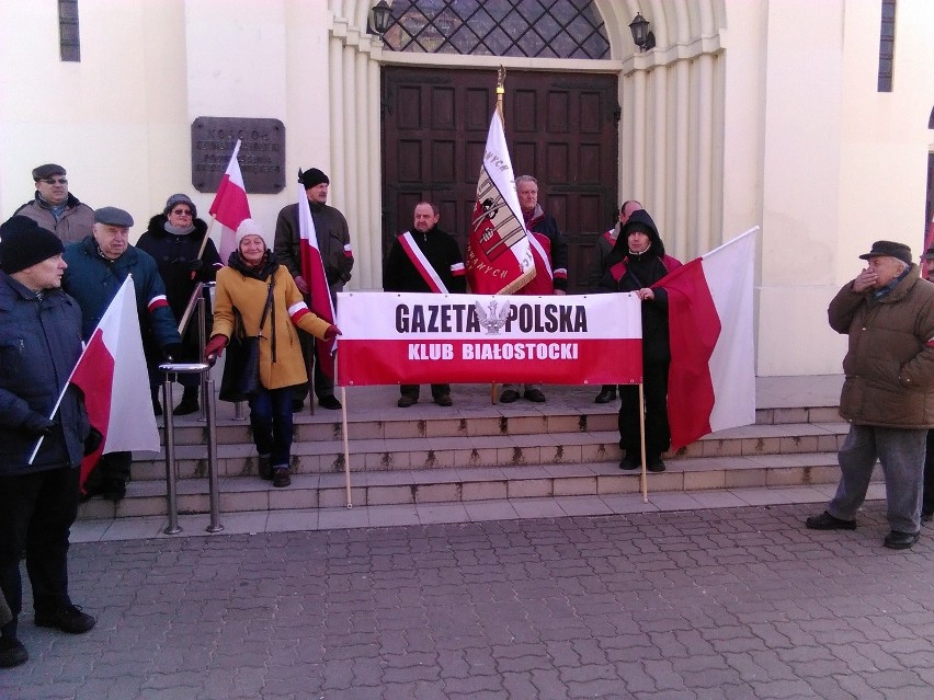 I Hajnowski Marsz Pamięci Żołnierzy Wyklętych w Hajnówce