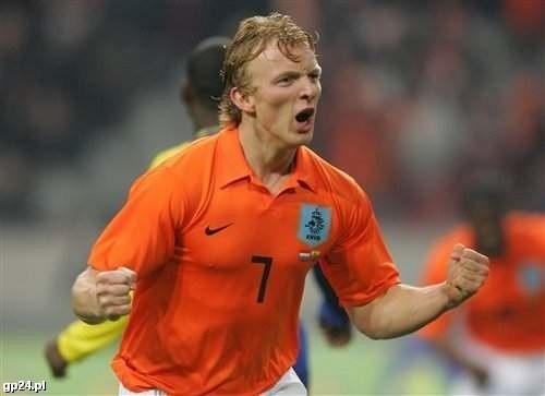 Dirk Kuyt strzelił drugiego gola dla Holandii.