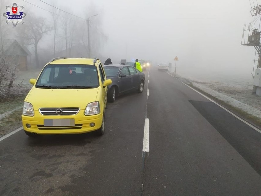 Trzy wypadki w tej samej miejscowości. Jednego poranka 