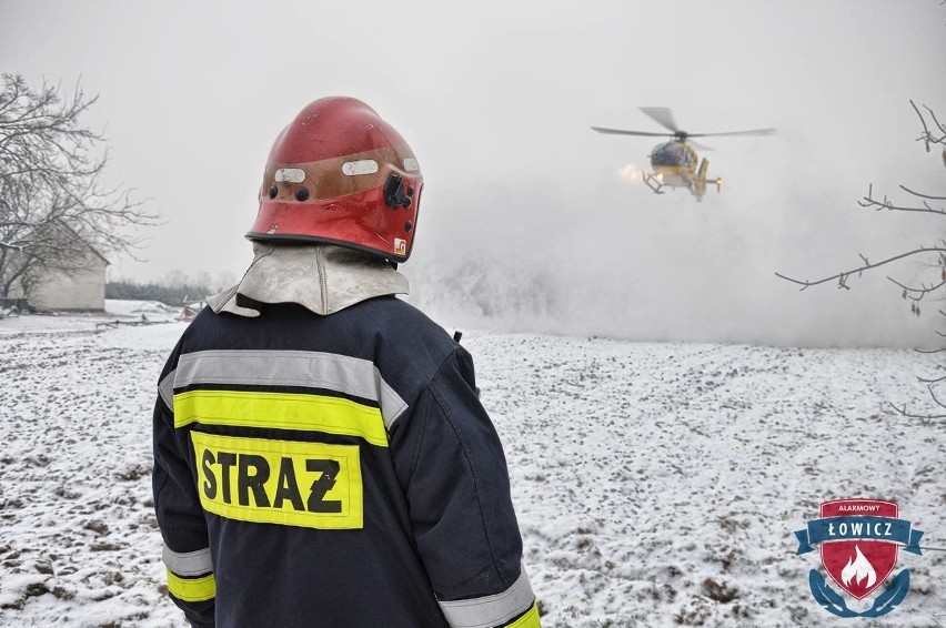 Śmiertelny wypadek w Zamiarach niedaleko Łowicza