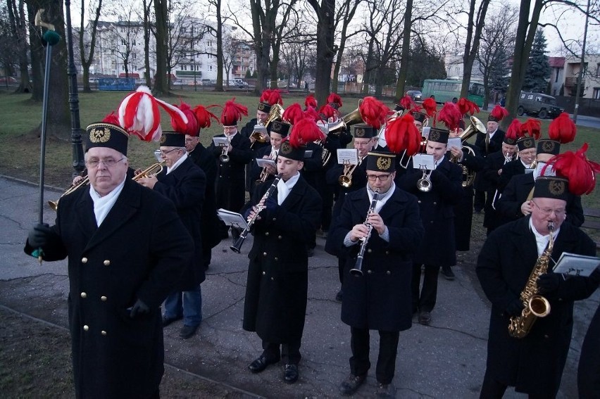 Uroczystość uświetniła orkiestra Inowrocławskich Kopalni...