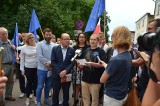 Protest przeciw zmianom w sądach w Stalowej Woli