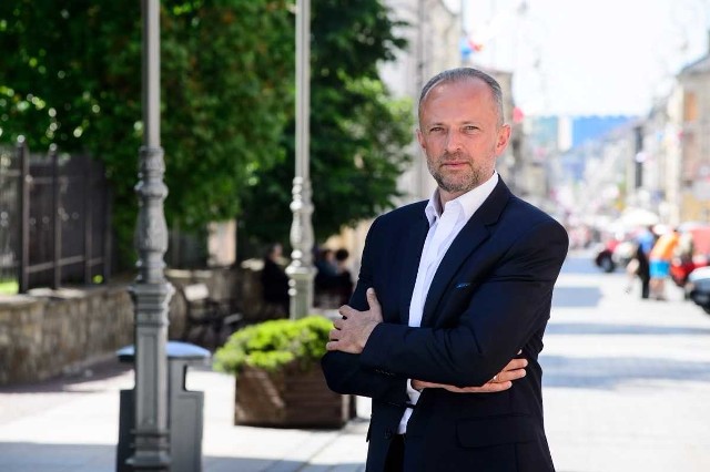 Krzysztof Adamczyk, kielecki radny, prezes stowarzyszenia Czas Na Kielce