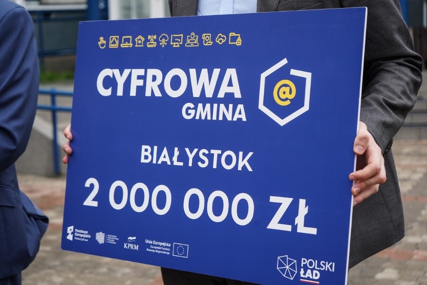 Miasto Białystok otrzymało 2 miliony złotych w ramach programu Cyfrowa Gmina [zdjęcia]