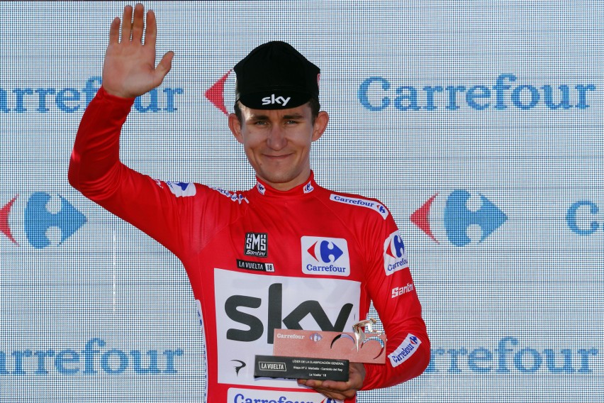 Michał Kwiatkowski liderem Vuelta Espana. Polak zajął drugie miejsce na drugim etapie, przegrał z Alejandro Valverde