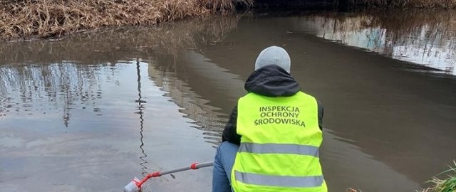 W Kłodnicy znaleziono substancje ropopochodne. Zobacz kolejne zdjęcia. Przesuwaj zdjęcia w prawo - naciśnij strzałkę lub przycisk NASTĘPNE