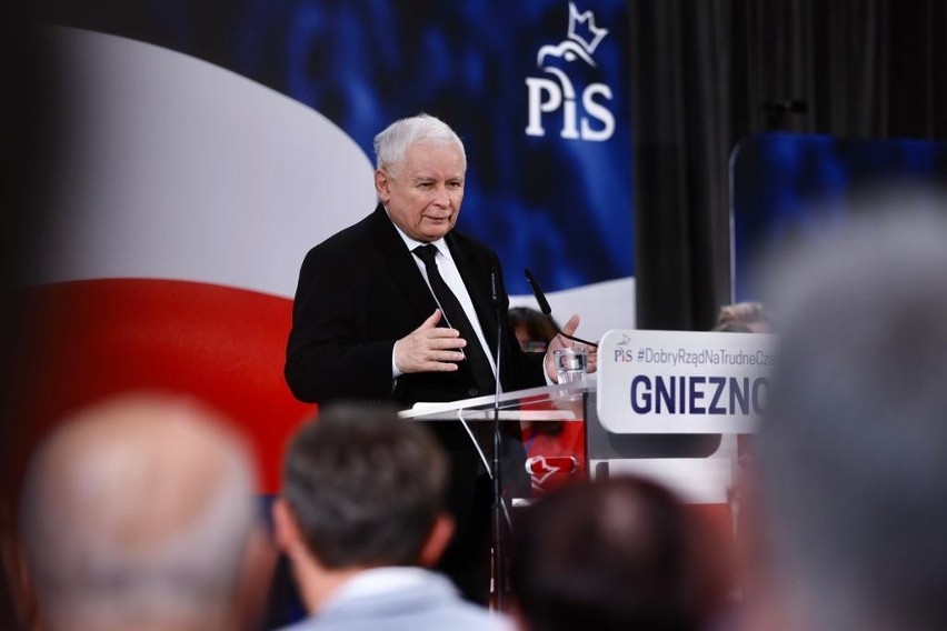 Spotkanie prezesa PiS Jarosława Kaczyńskiego z mieszkańcami...