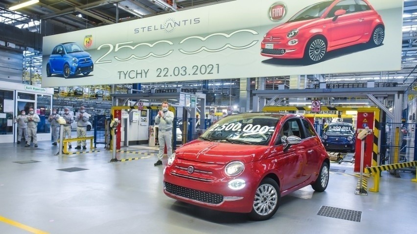 Fiat 500 w Tychach