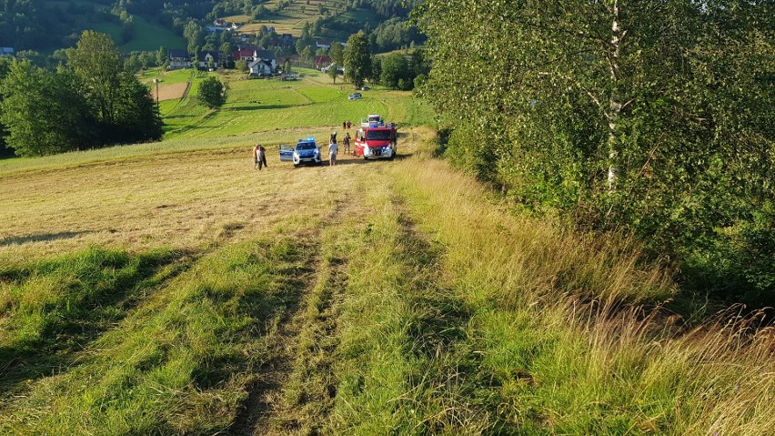 Podhale. Tragedia w czasie prac polowych. Nie żyje 47-letni rolnik 