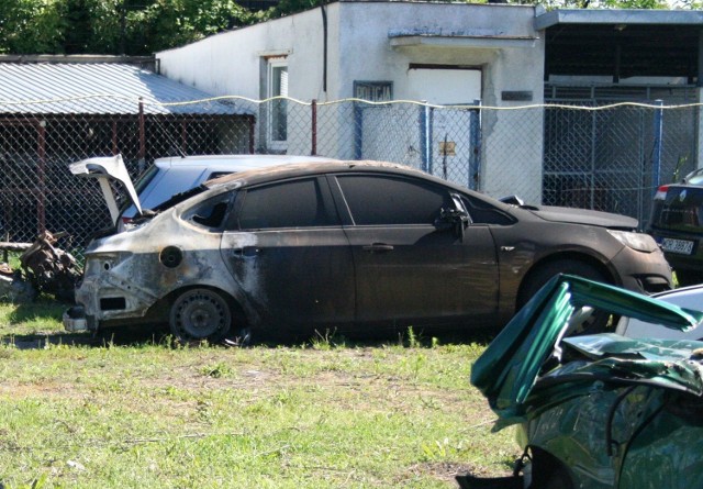 Auto burmistrza, podpalone 20 lipca, jest kompletnie zniszczone