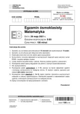 Egzamin ósmoklasisty 2021 - MATEMATYKA. Arkusze CKE, odpowiedzi, wyniki. Test 8-klasisty z matematyki 2021