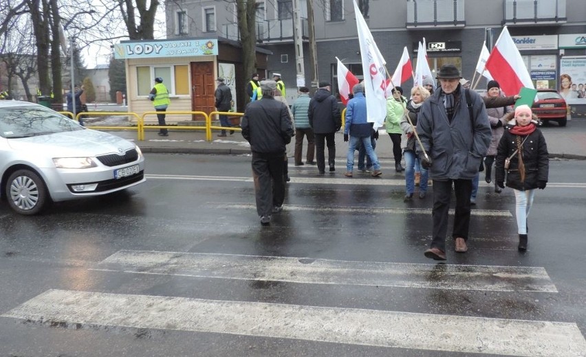 Dziś po raz trzeci odbyła się blokada dróg krajowych w...