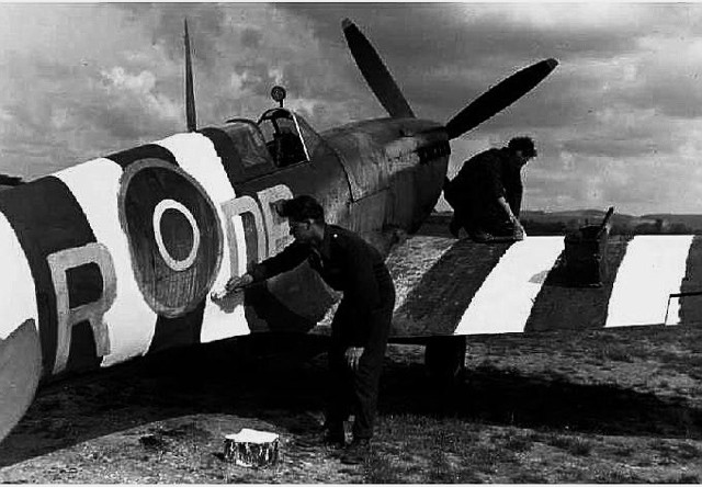 Spitfire – ukochana maszyna księcia,  na której gromił niemieckie samoloty