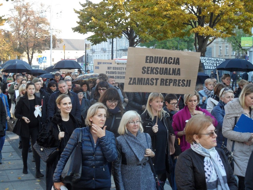 Czarny protest w Częstochowie