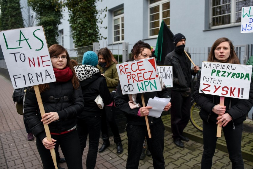 Poznań: Obrońcy przyrody protestowali przeciw żwirowni