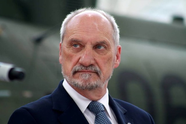 Antoni Macierewicz, minister obrony narodowej.