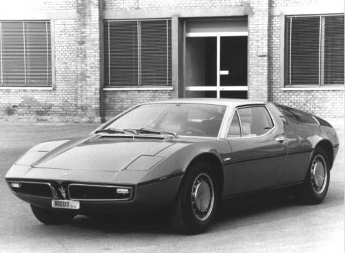 Fot. Maserati:  Maserati Bora z 1971 r. był pierwszym...