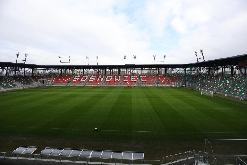 Nowy stadion Zagłębia Sosnowiec jest gotowy na mecz z GKS-em...