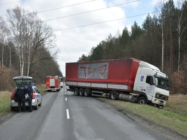 Wypadek na trasie Gorzów - Strzelce Kraj.