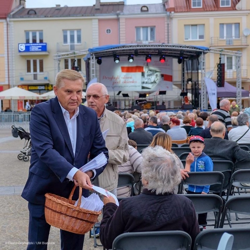 Na koncercie pojawił się Tadeusz Truskolaski, prezydent...