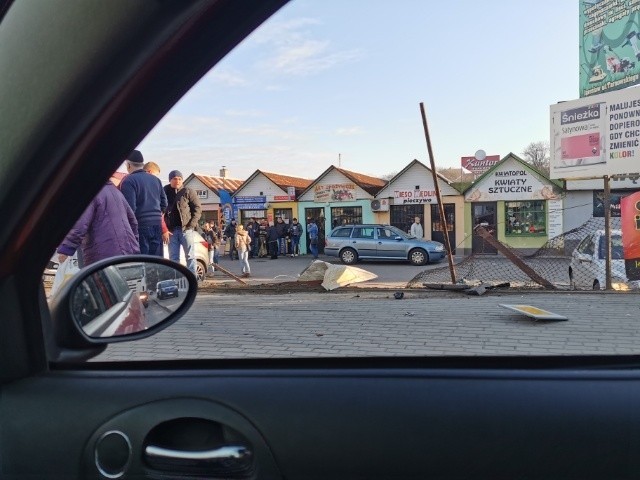 Wypadek na ulicy Tarnowskiego w Jarosławiu [ZDJĘCIA INTERNAUTY]