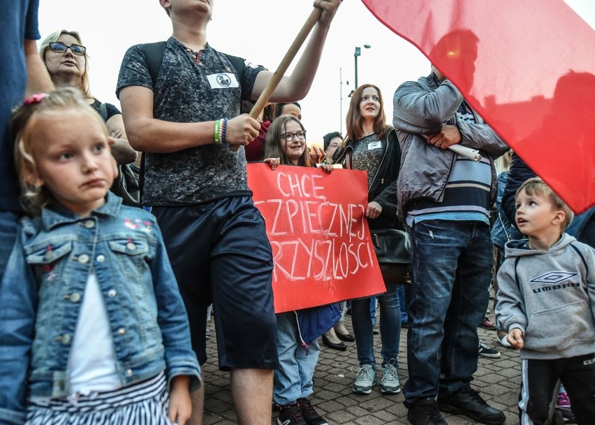 Niedzielny protest w Bydgoszczy [zdjęcia]