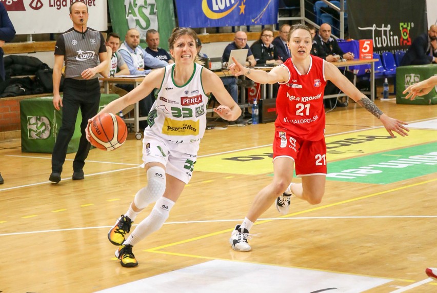 Pszczółka Polski-Cukier AZS UMCS Lublin - Wisła Kraków 73:60. Zobacz zdjęcia