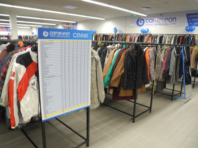 Cameleon - potężny sklep z markową odzieżą używaną otwiera się w Białymstoku