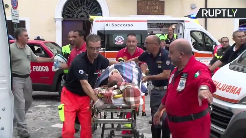 Włochy: Tragedia w parku narodowym na południu kraju. W wyniku gwałtownej ulewy zginęło co najmniej 10 osób [VIDEO]